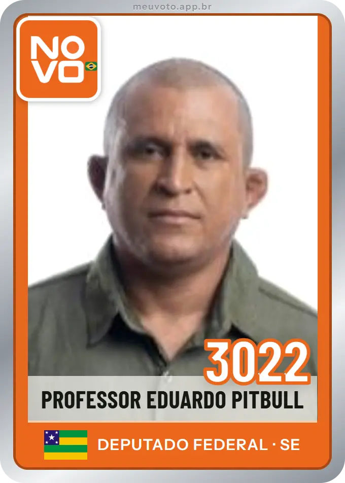 Carta de Professor Eduardo Pitbull, número 3022, Novo