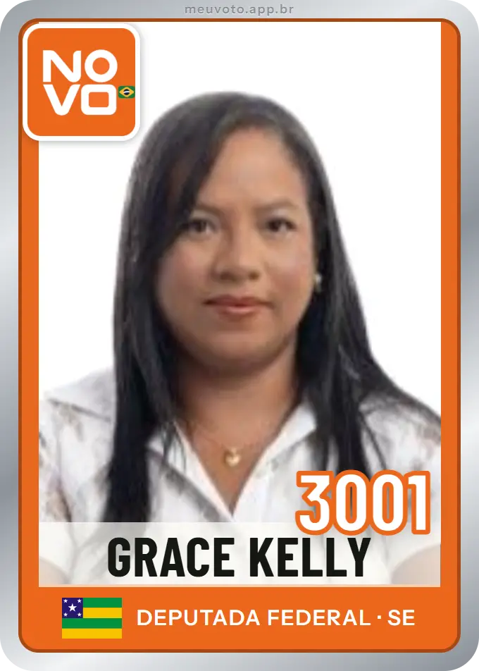 Carta de Grace Kelly, número 3001, Novo