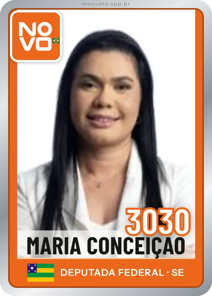 Carta de Maria Conceição, número 3030, Novo