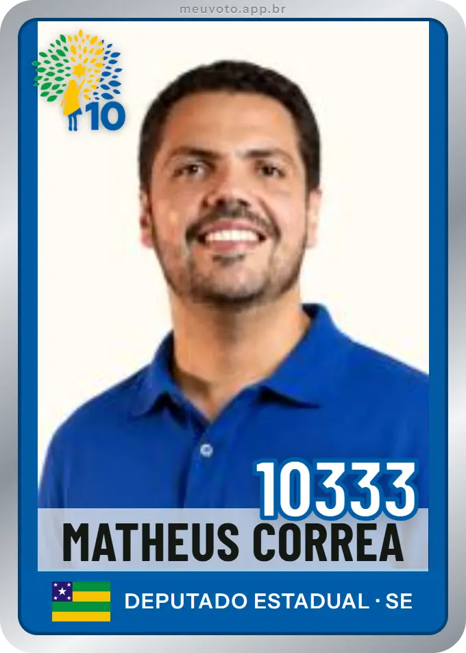 Carta de Matheus Corrêa, número 10333, Republicanos