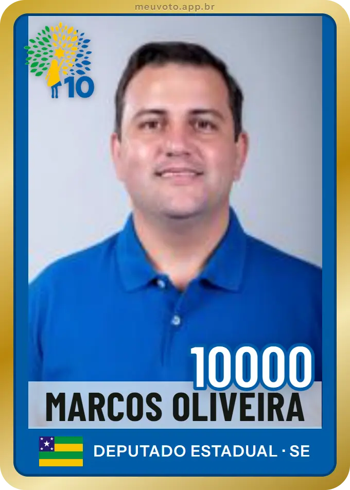 Carta de Marcos Oliveira, número 10000, Republicanos