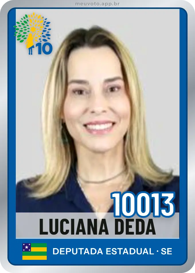 Carta de Luciana Déda, número 10013, Republicanos