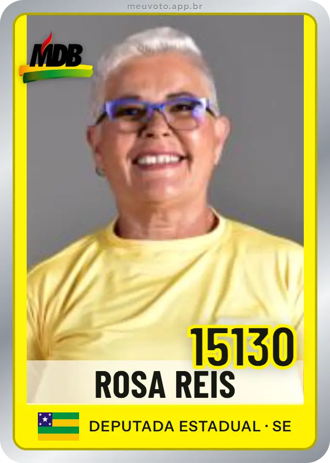 Carta de Rosa Reis, número 15130, MDB