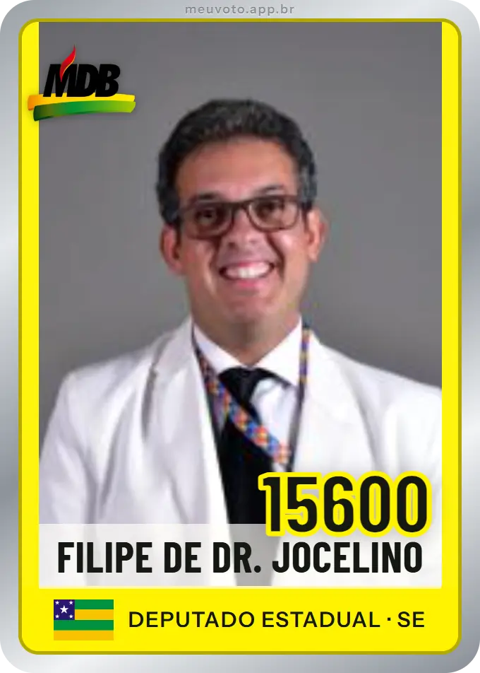 Carta de Filipe de Dr. Jocelino, número 15600, MDB