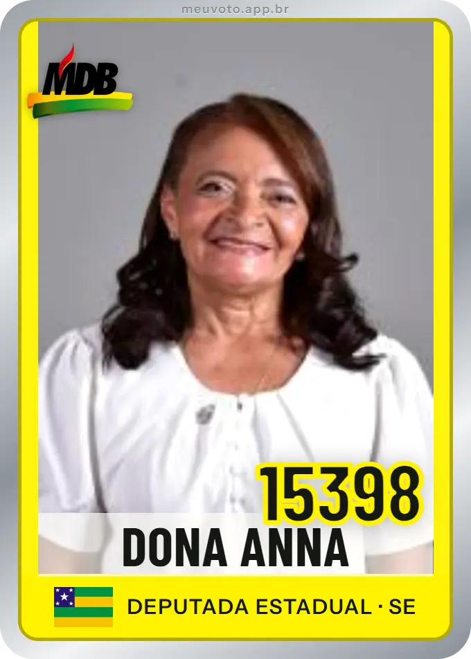 Carta de Dona Anna, número 15398, MDB