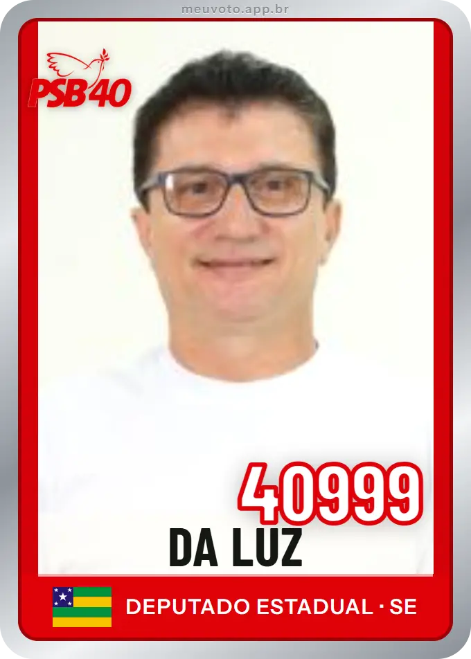 Carta de Da Luz, número 40999, PSB