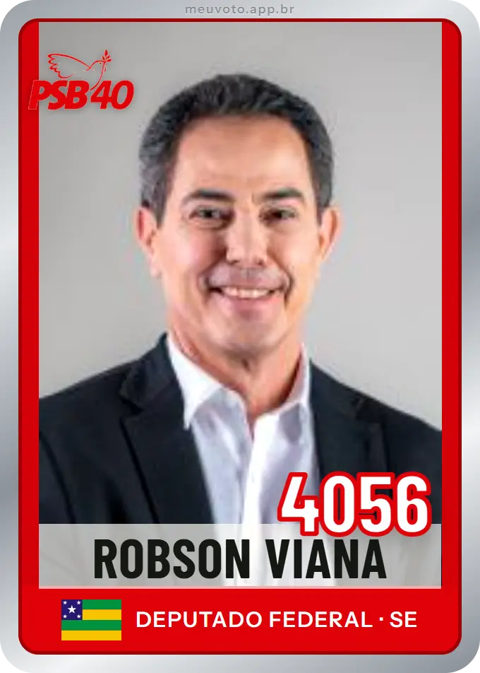 Carta de Robson Viana, número 4056, PSB