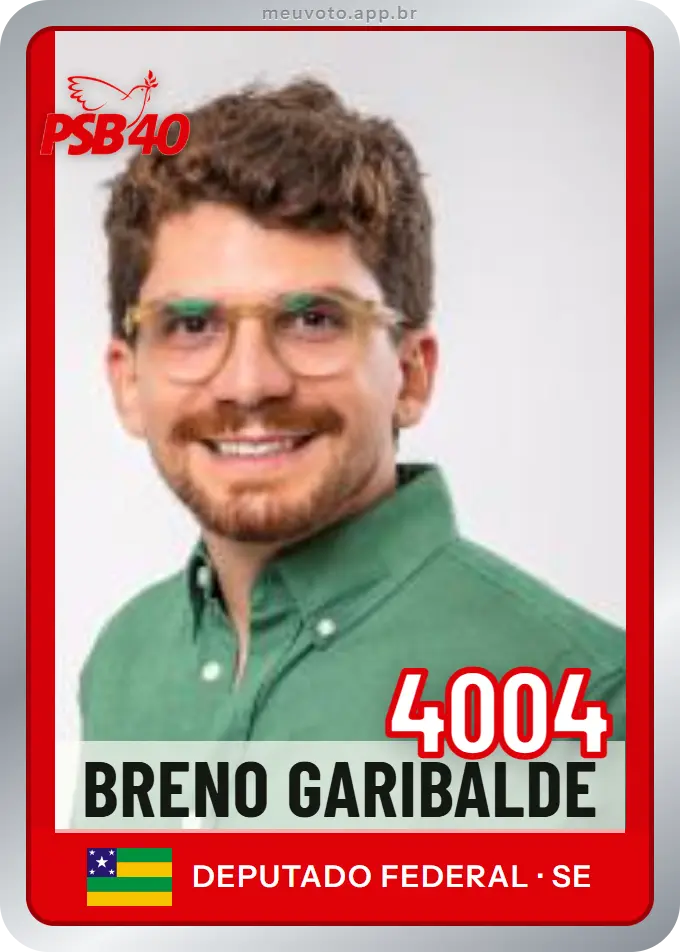 Carta de Breno Garibalde, número 4004, PSB