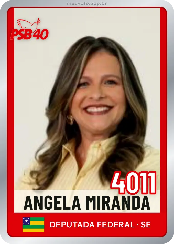 Carta de Angela Miranda, número 4011, PSB