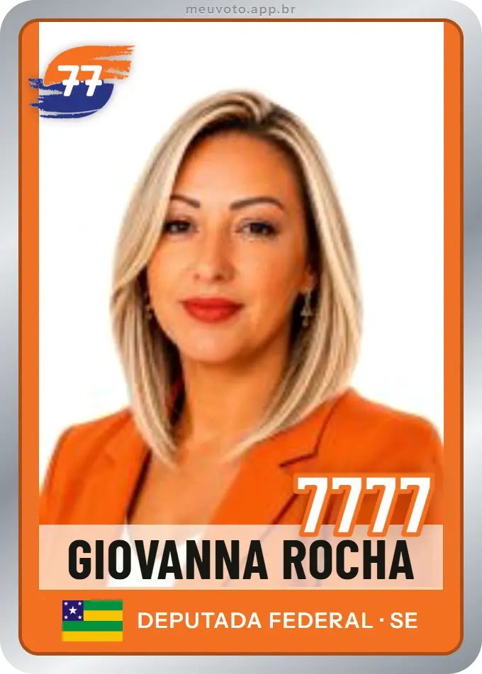 Carta de Giovanna Rocha, número 7777, Solidariedade