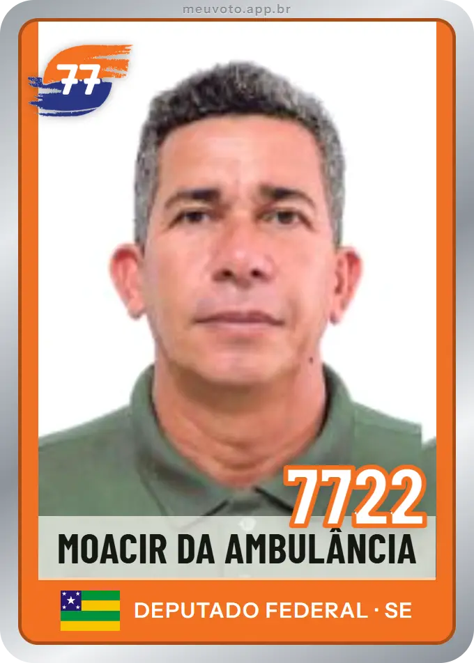 Carta de Moacir da Ambulância, número 7722, Solidariedade