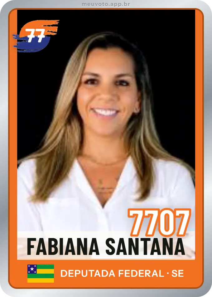 Carta de Fabiana Santana, número 7707, Solidariedade