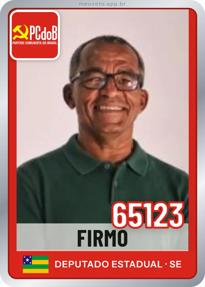 Carta de Firmo, número 65123, PCdoB