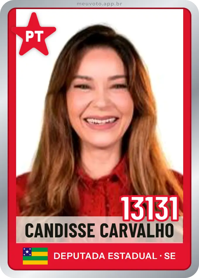 Carta de Candisse Carvalho, número 13131, PT