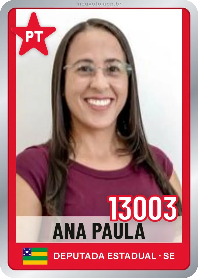 Carta de Ana Paula, número 13003, PT