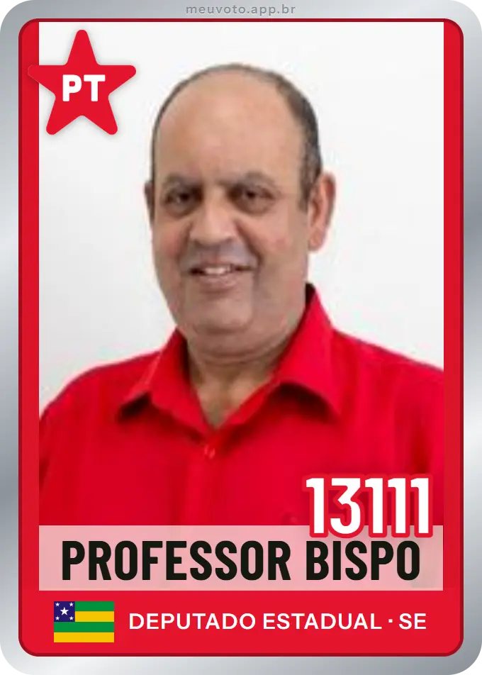 Carta de Professor Bispo, número 13111, PT