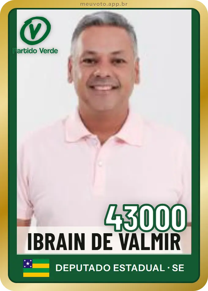 Carta de Ibrain de Valmir, número 43000, PV