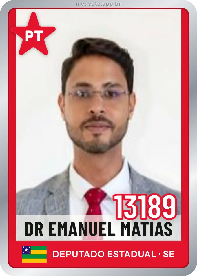 Carta de Dr Emanuel Matias, número 13189, PT