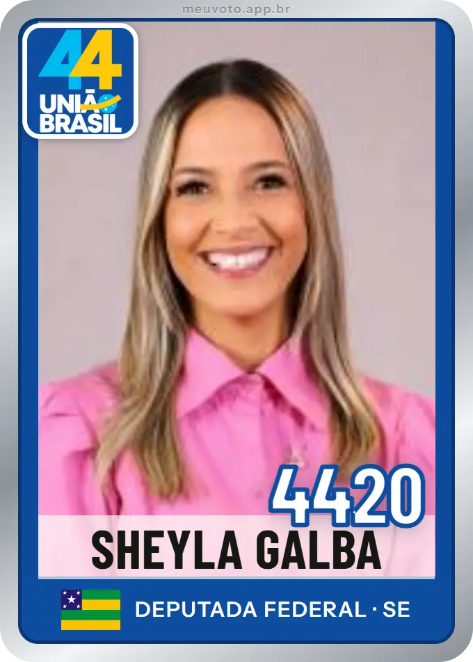 Carta de Sheyla Galba, número 4420, União