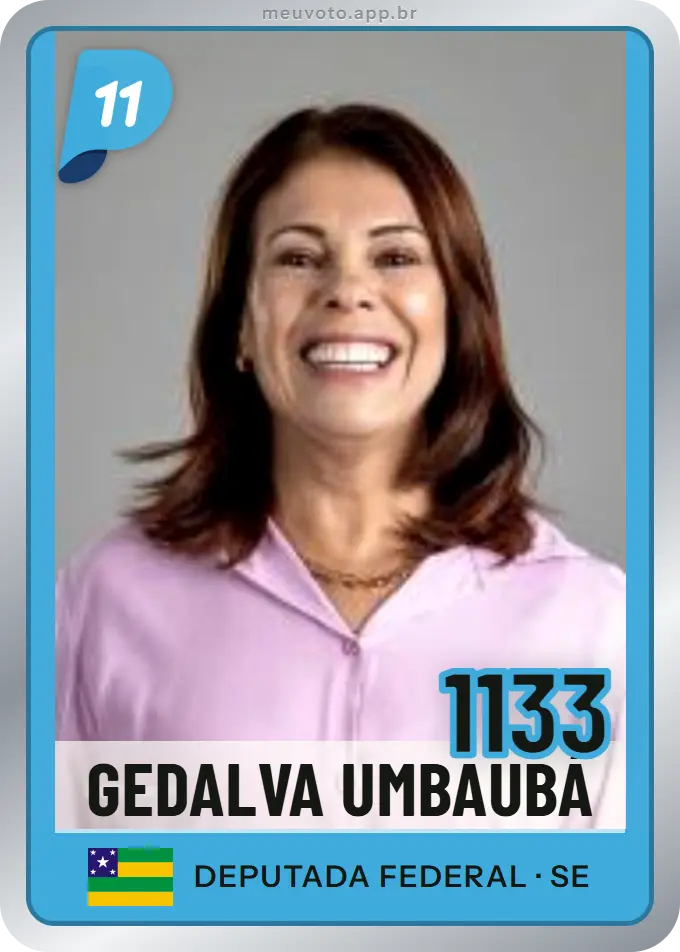 Carta de Gedalva Umbaubá, número 1133, PP
