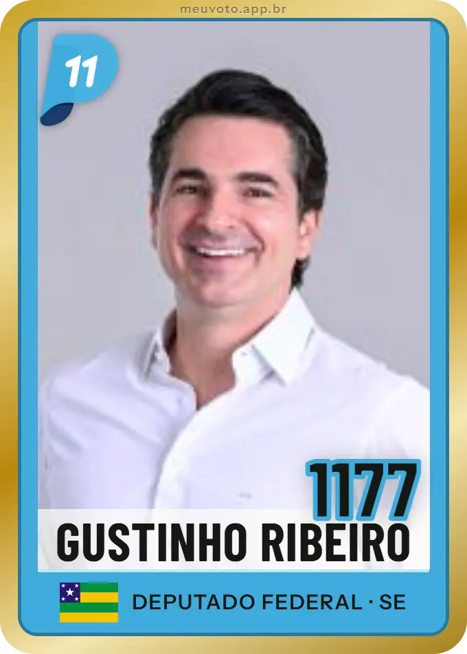 Carta de Gustinho Ribeiro, número 1177, PP