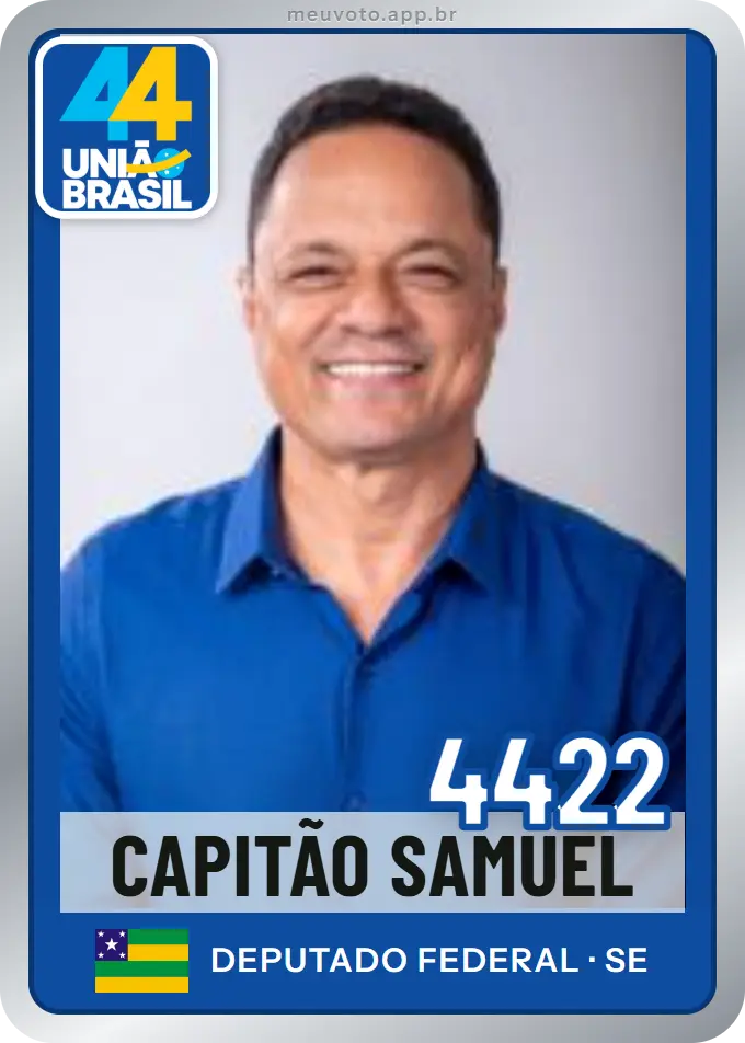 Carta de Capitão Samuel, número 4422, União