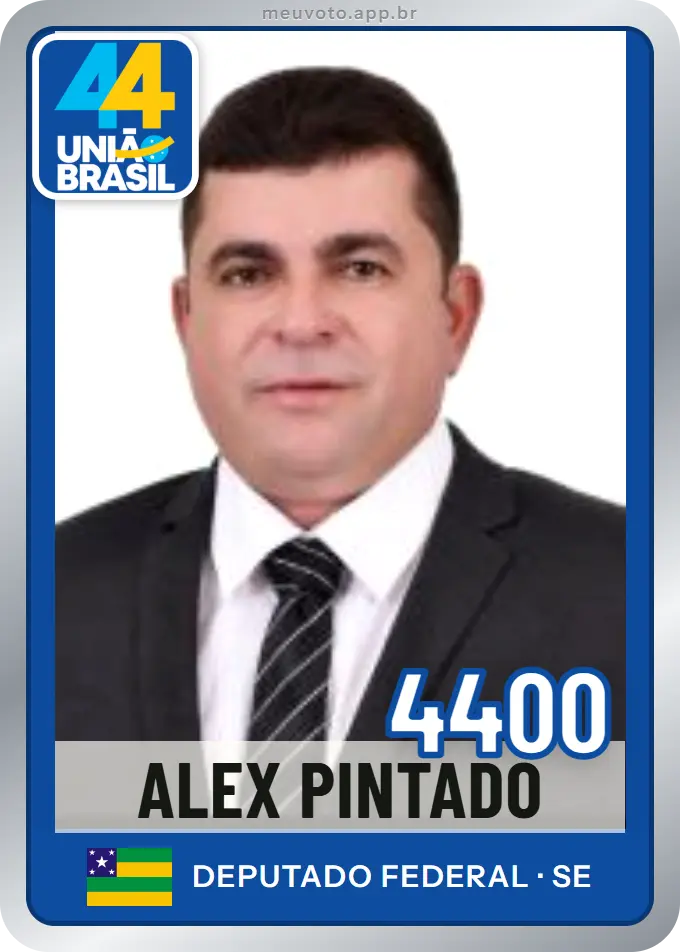 Carta de Alex Pintado, número 4400, União