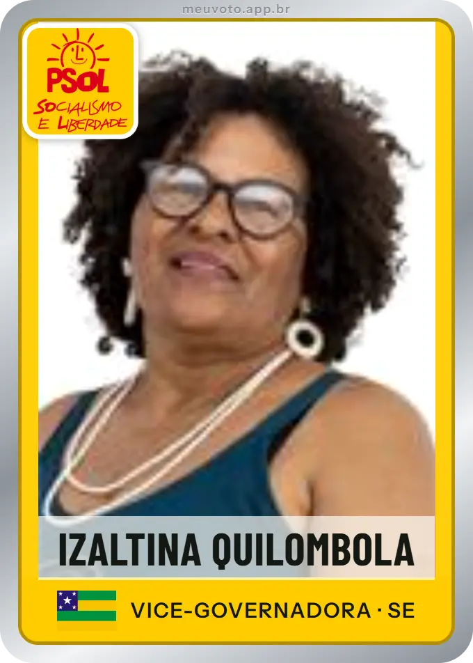 Carta de Izaltina Quilombola, PSOL