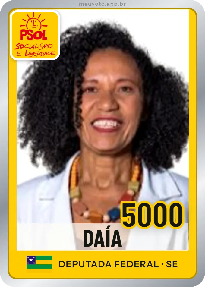 Carta de Daía, número 5000, PSOL