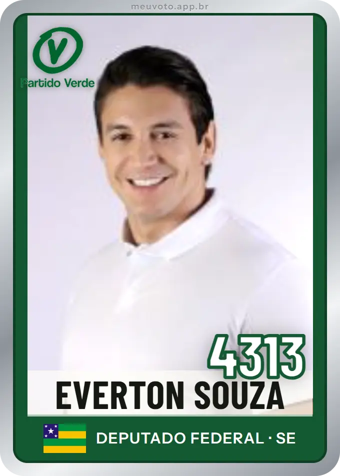 Carta de Everton Souza, número 4313, PV