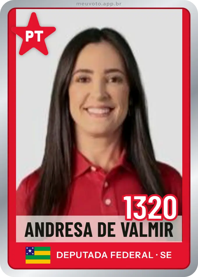 Carta de Andresa de Valmir, número 1320, PT