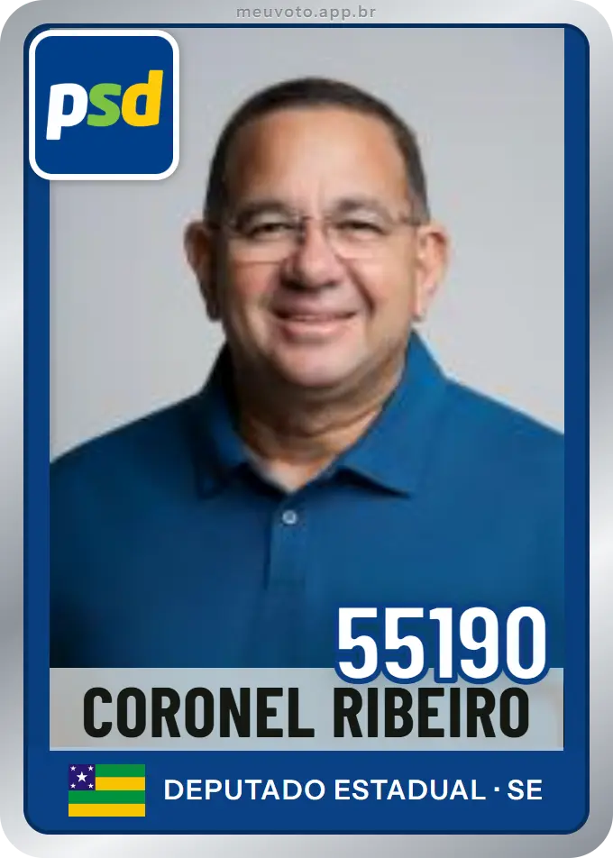 Carta de Coronel Ribeiro, número 55190, PSD