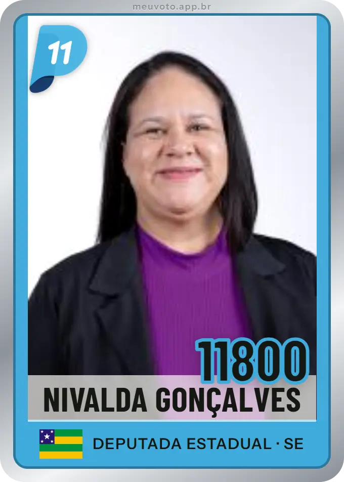 Carta de Nivalda Gonçalves, número 11800, PP