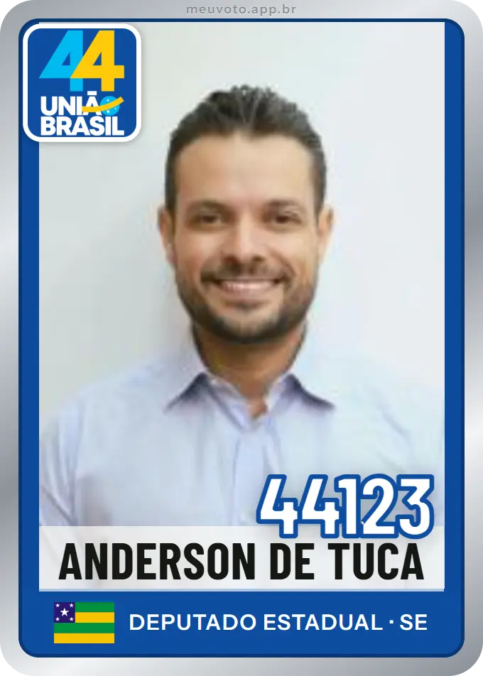 Carta de Anderson de Tuca, número 44123, União