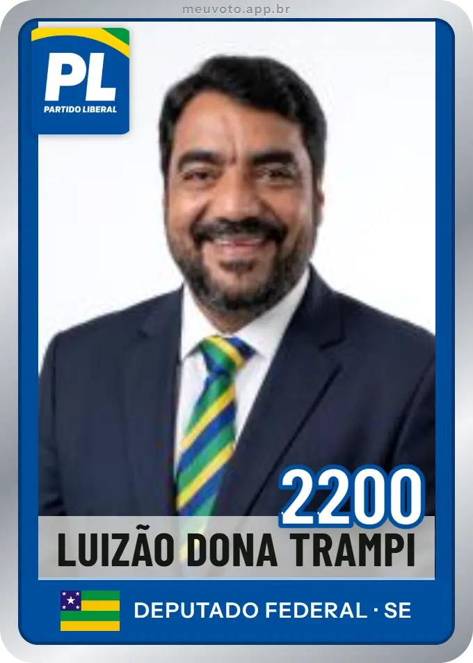 Carta de Luizão Dona Trampi, número 2200, PL