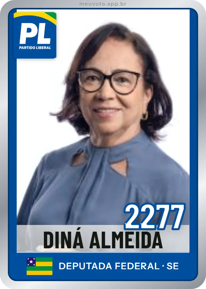 Carta de Diná Almeida, número 2277, PL