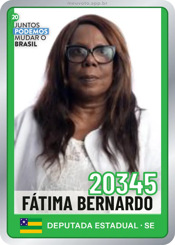 Carta de Fátima Bernardo, número 20345, Podemos