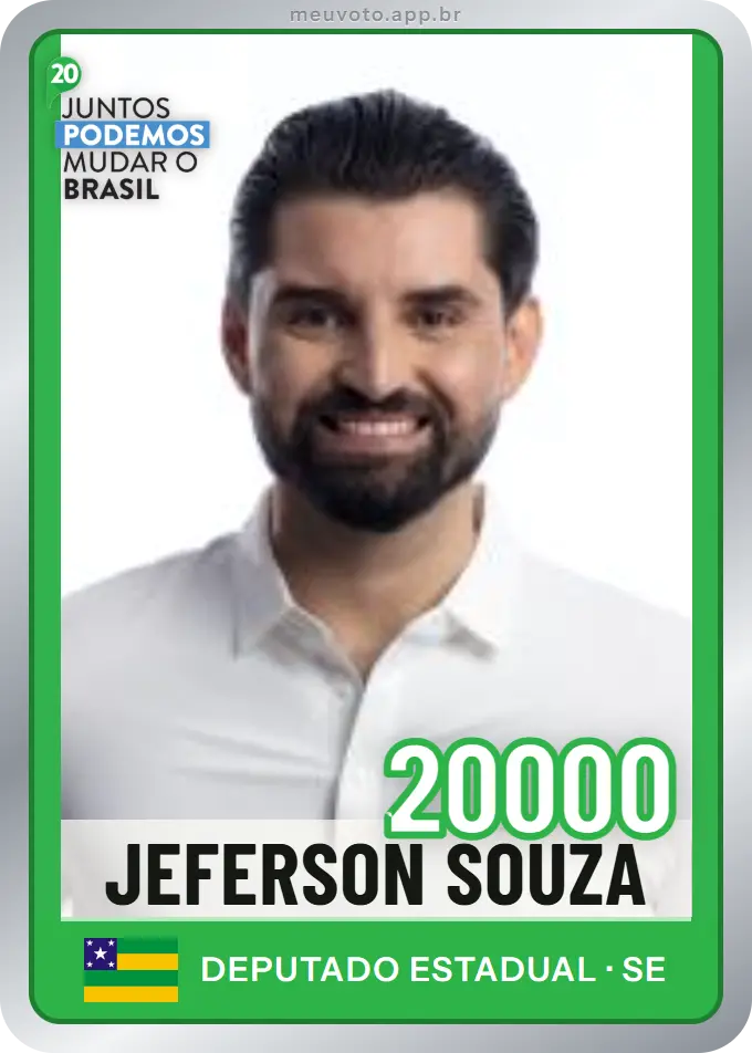 Carta de Jeferson Souza, número 20000, Podemos