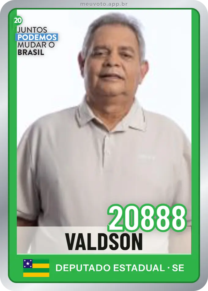 Carta de Valdson, número 20888, Podemos