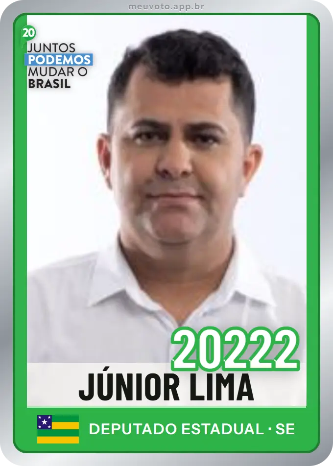 Carta de Júnior Lima, número 20222, Podemos