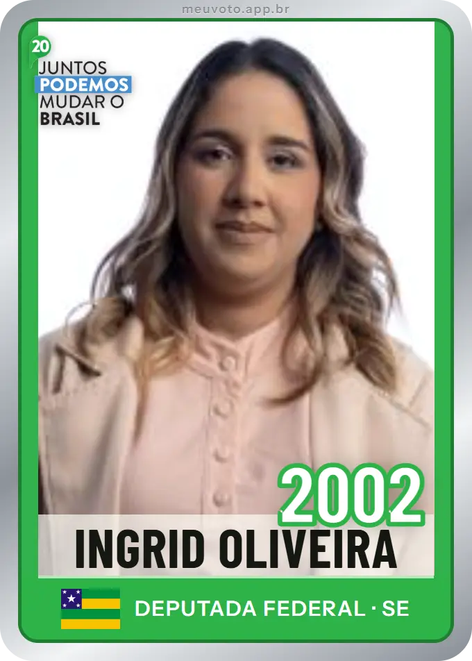 Carta de Ingrid Oliveira, número 2002, Podemos