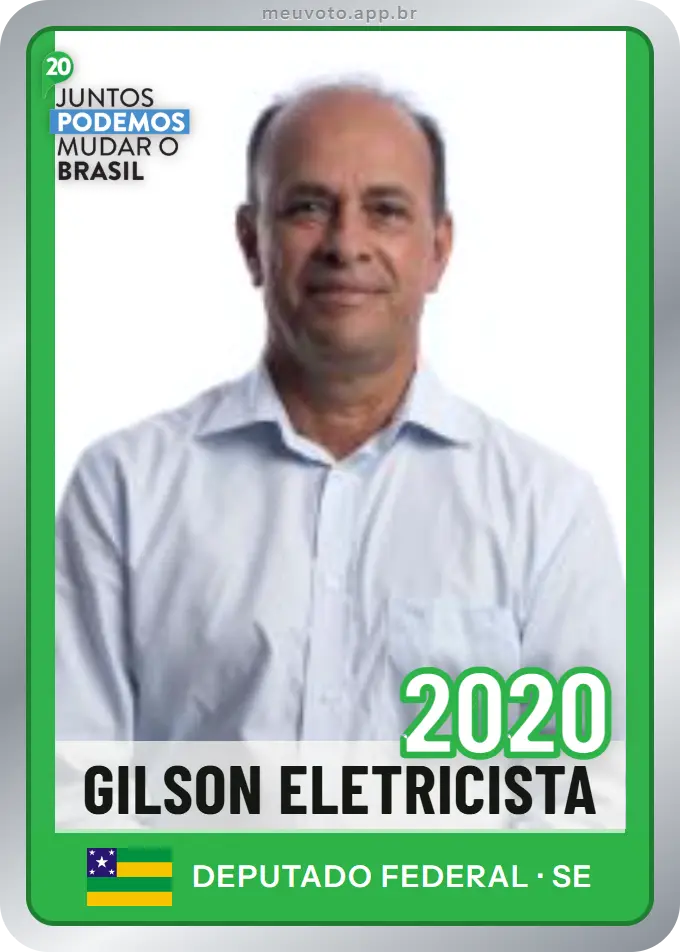 Carta de Gilson Eletricista, número 2020, Podemos