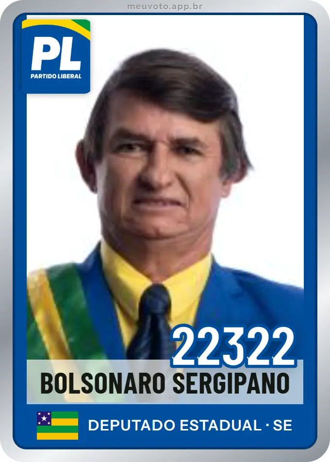 Carta de Bolsonaro Sergipano, número 22322, PL