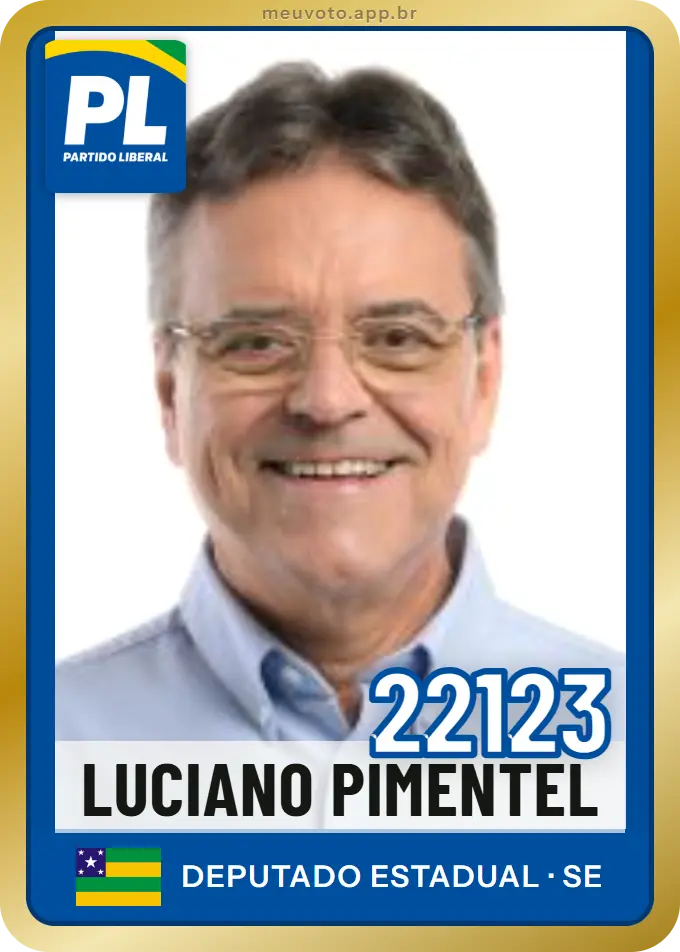 Carta de Luciano Pimentel, número 22123, PL