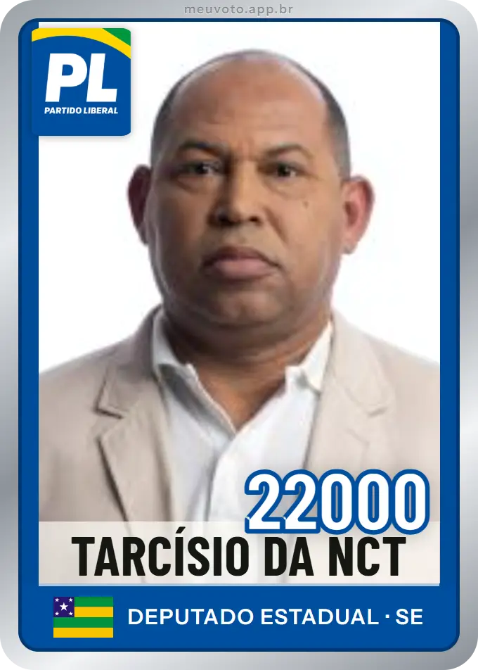 Carta de Tarcísio da Nct, número 22000, PL