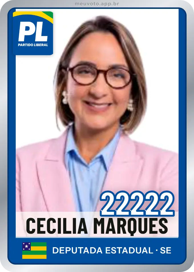 Carta de Cecilia Marques, número 22222, PL