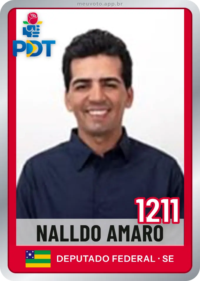 Carta de Nalldo Amaro, número 1211, PDT