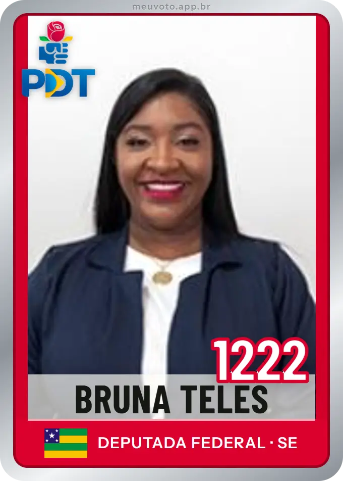 Carta de Bruna Teles, número 1222, PDT