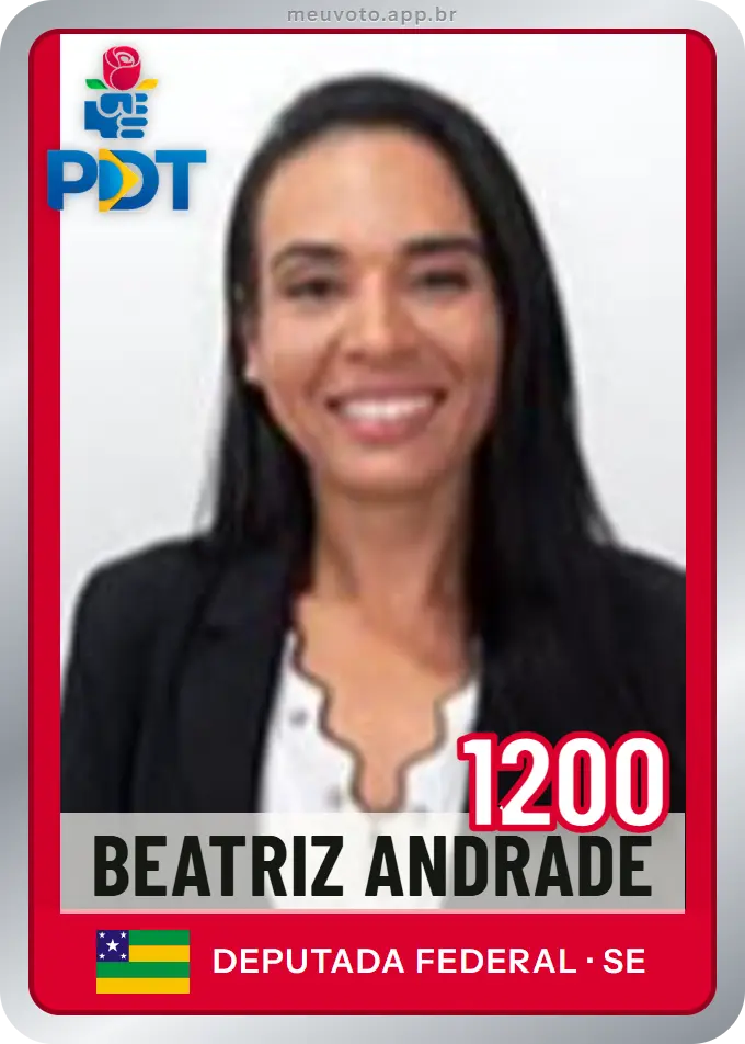 Carta de Beatriz Andrade, número 1200, PDT