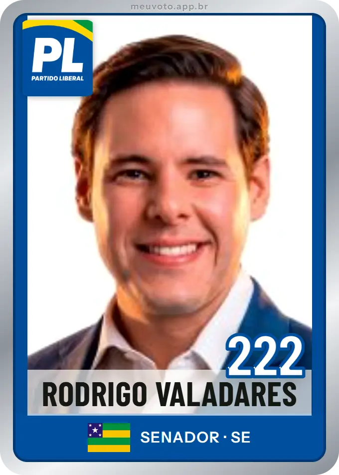 Carta de Rodrigo Valadares, número 222, PL